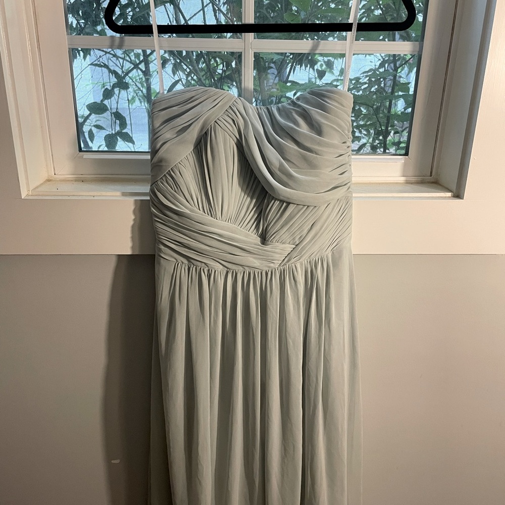 sage bridesmaid dress
